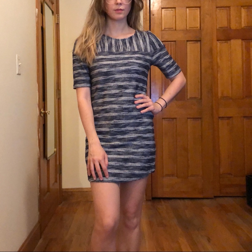 SOLD BCBGeneration Striped Mini Dress